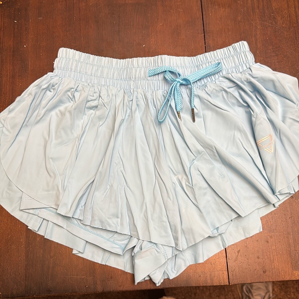 Light blue Luogongzi skirt